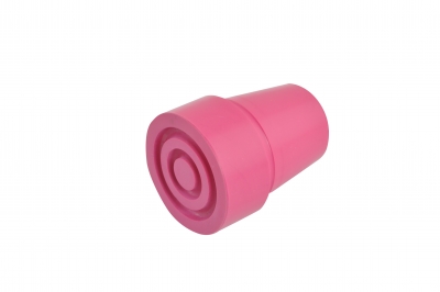 Conteras para bastones y muletas - 19 mm rosa