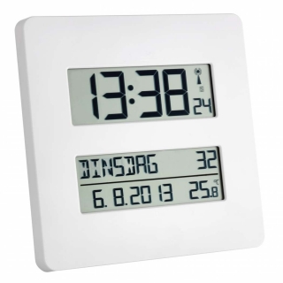 Reloj con temperatura controlado por radio