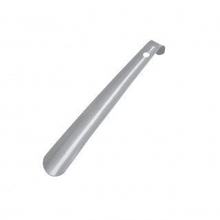 Calzador de metal - 31 cm gris plateado