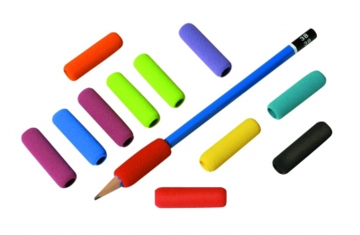 Manguitos esponjosos para bolígrafos - 24 unidades