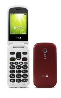 Teléfono móvil 2404 2G - rojo/negro