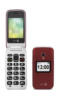 Teléfono móvil 2424 2G - rojo/blanco