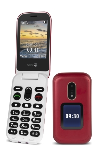 Teléfono móvil 6060 2G - rojo/blanco