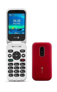 Teléfono móvil 6820 4G - rojo/blanco