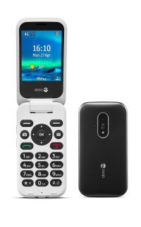Teléfono móvil 6820 4G - negro/blanco
