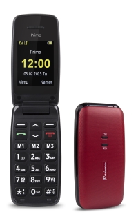 Teléfono móvil Primo 6620 3G - rojo/negro