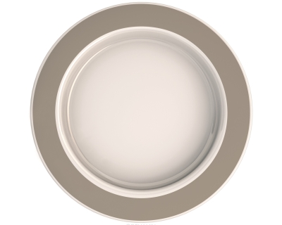 Bord groot linnen grijs