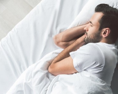 Purecare Lifestyle shot in bed