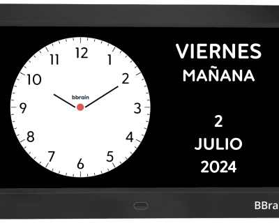 BBrain Basic Analogue_black_time_ES