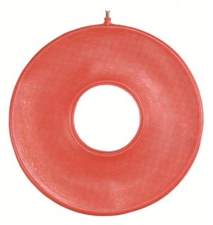 Cojín circular inflable de goma - 46 cm